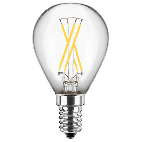 Leuchtmittel  - klar E14 4Watt Tropfen