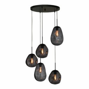Pendelleuchte - Bubble 5er Rondell (V2)
