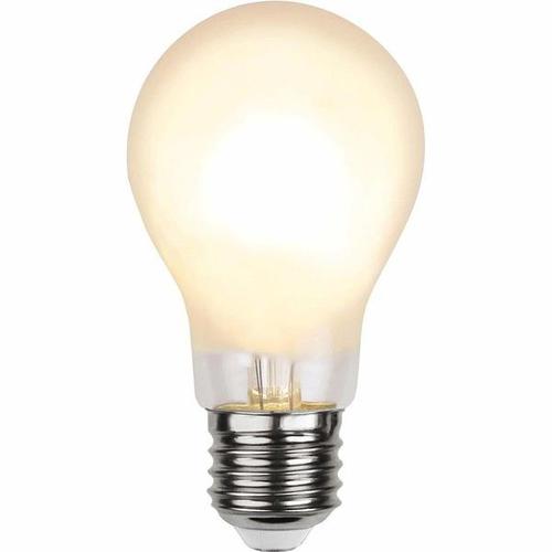 LED Filament gefrostet dimmbar 4,8 Watt 500 Lumen (ersetzt 42 Watt) warmweiß 2700 Kelvin 80 Ra E27