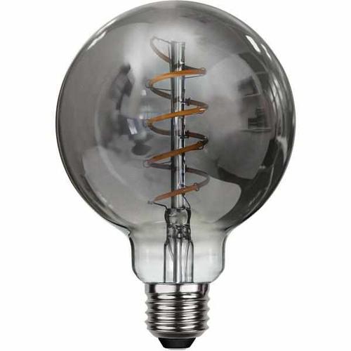 LED Filament “Spiralfilament” Rauchglas - Kugel, 4 Watt (9,5cm)