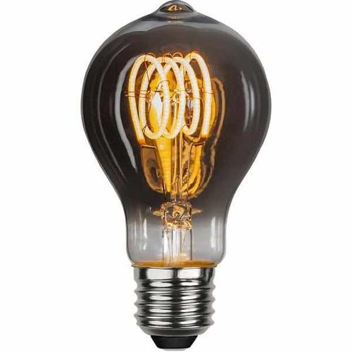 LED “Spiralfilament” rauchglas, Glühlampe, dimmbar -  3,7 Watt 70 Lumen