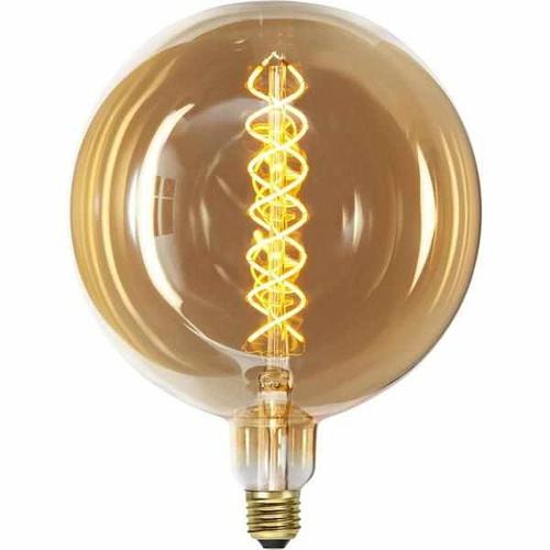 LED Filament “Industriell ” Amberglas dimmbar 6 Watt 230 Lumen, 20cm, 2000 Kelvin 90 Ra E27
