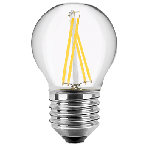 LED Filament Leuchtmittel - 4 Watt 470 Lumen Tropfen(ersetzt 40 Watt) warmweiß E27