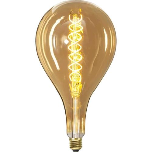 LED-Filament Leuchtmittel - Tropfen Chrom