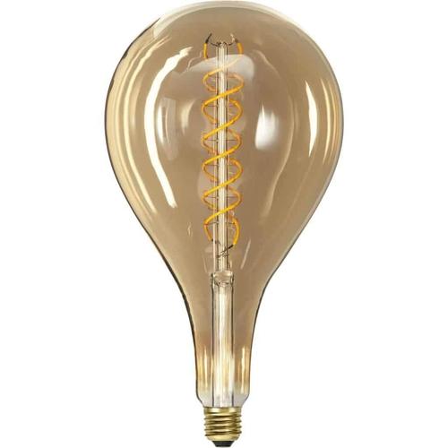 LED-Filament Leuchtmittel - Tropfen Chrom