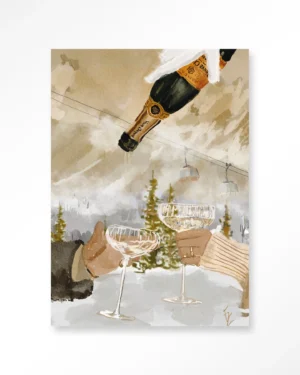 Wandbild - Champagne