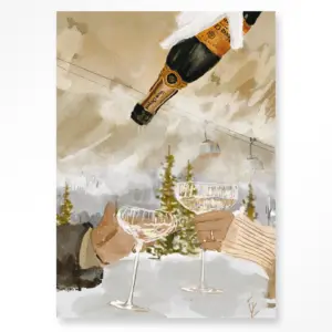 Wandbild - Champagne
